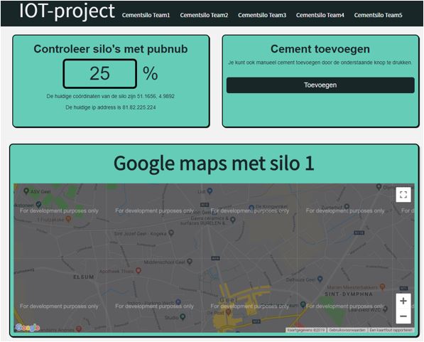 afbeelding silo applicatie